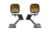 Diode Dynamics 2021 Ford Bronco SS3 LED Ditch Light Kit - Sport Yellow Pro Combo thumbnail 3