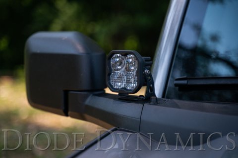 Diode Dynamics 2021 Ford Bronco SS3 LED Ditch Light Kit - Yellow Pro Combo thumbnail 4
