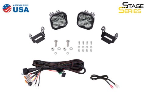 Diode Dynamics 2021 Ford Bronco SS3 LED Ditch Light Kit - Yellow Pro Combo thumbnail 5