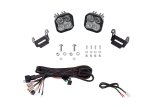 Diode Dynamics 2021 Ford Bronco Sport SS3 LED Ditch Light Kit - White Combo thumbnail 2