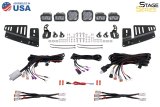 Diode Dynamics 21-Up Ford Bronco Stage Series Fog Pocket Kit - White Max thumbnail 2