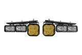 Diode Dynamics 21-Up Ford Bronco Stage Series Fog Pocket Kit - Yellow Sport thumbnail 2