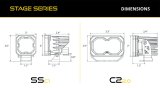 Diode Dynamics 10-21 Toyota 4Runner C1 Sport Stage Series Reverse Light Kit thumbnail 9