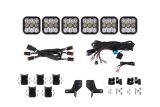 Diode Dynamics Bronco SS5 6-Pod CrossLink Grille Lightbar Kit Pro - White Combo thumbnail 3