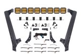 Diode Dynamics Jeep JK SS5 Pro CrossLink Windshield - Yellow Combo Lightbar Kit thumbnail 2