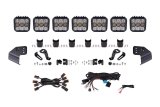 Diode Dynamics Bronco SS5 Pro CrossLink Windshield - White Combo Lightbar Kit thumbnail 1