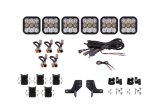 Diode Dynamics Bronco SS5 6-Pod CrossLink Grille Lightbar Kit Sport - White Combo thumbnail 2