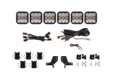 Diode Dynamics Bronco SS5 6-Pod CrossLink Grille Lightbar Kit Sport - White Combo thumbnail 3