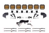 Diode Dynamics Bronco SS5 Sport CrossLink Windshield - Yellow Combo Lightbar Kit thumbnail 1