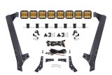Diode Dynamics Jeep JK SS5 Sport CrossLink Windshield - Yellow Combo Lightbar Kit thumbnail 1
