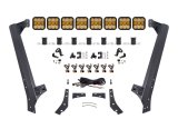 Diode Dynamics Jeep JK SS5 Sport CrossLink Windshield - Yellow Combo Lightbar Kit thumbnail 2