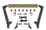 Diode Dynamics Jeep JK SS5 Sport CrossLink Windshield - Yellow Combo Lightbar Kit thumbnail 3