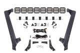 Diode Dynamics Jeep JK SS5 Sport CrossLink Windshield - White Combo Lightbar Kit thumbnail 1