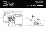 Diode Dynamics SS3 Sport Type SV1 Kit ABL - Yellow SAE Fog thumbnail 8