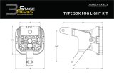 Diode Dynamics SS3 Max Type SDX Kit ABL - White SAE Fog thumbnail 6