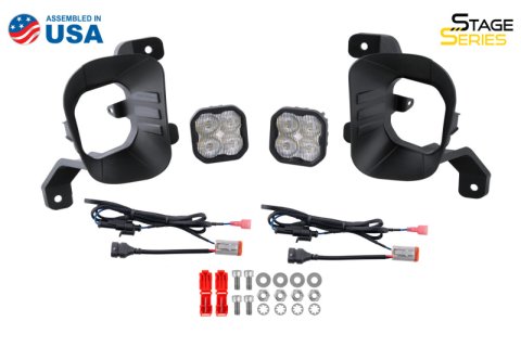 Diode Dynamics SS3 Sport Type Ram Vert Kit ABL - White SAE Fog thumbnail 5