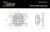 Diode Dynamics SS3 Sport Type M Kit ABL - White SAE Fog thumbnail 7