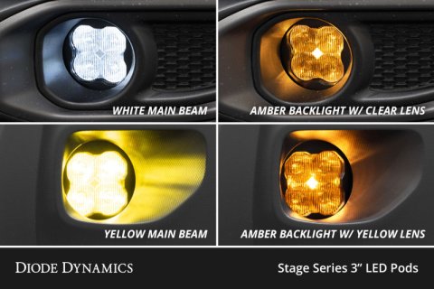 Diode Dynamics SS3 Max Type GM Kit ABL - Yellow SAE Fog thumbnail 8
