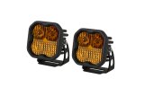 Diode Dynamics SS3 Max ABL - Yellow Combo Standard (Pair) thumbnail 1