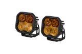 Diode Dynamics SS3 Max ABL - Yellow Combo Standard (Pair) thumbnail 2