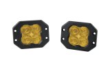 Diode Dynamics SS3 Pro ABL - Yellow SAE Fog Flush (Pair) thumbnail 1