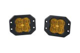 Diode Dynamics SS3 Sport ABL - Yellow Flood Flush (Pair) thumbnail 2