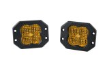 Diode Dynamics SS3 Sport ABL - Yellow Flood Flush (Pair) thumbnail 3