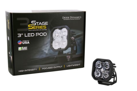 Diode Dynamics SS3 Max ABL - White SAE Fog Standard (Single) thumbnail 6