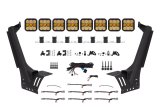 Diode Dynamics Jeep JL SS5 Pro CrossLink Windshield - Yellow Combo Lightbar Kit thumbnail 2