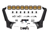 Diode Dynamics Jeep JL SS5 Pro CrossLink Windshield - Yellow Combo Lightbar Kit thumbnail 3