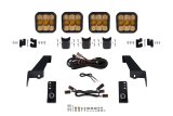Diode Dynamics Jeep JL SS5 4-Pod CrossLink Grille Lightbar Kit Sport - Yellow Combo thumbnail 3