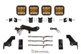 Diode Dynamics Jeep JL SS5 4-Pod CrossLink Grille Lightbar Kit Pro - Yellow Combo thumbnail 2