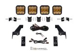Diode Dynamics Jeep JL SS5 4-Pod CrossLink Grille Lightbar Kit Pro - Yellow Combo thumbnail 3