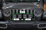 Diode Dynamics Jeep JL SS5 4-Pod CrossLink Grille Lightbar Kit Pro - White Combo thumbnail 6