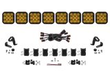 Diode Dynamics SS5 Pro Universal CrossLink 8-Pod Lightbar - Yellow Driving thumbnail 2