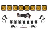 Diode Dynamics SS5 Sport Universal CrossLink 8-Pod Lightbar - Yellow Driving thumbnail 1