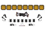 Diode Dynamics SS5 Sport Universal CrossLink 8-Pod Lightbar - Yellow Driving thumbnail 2