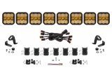 Diode Dynamics SS5 Sport Universal CrossLink 8-Pod Lightbar - Yellow Combo thumbnail 1