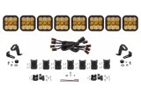 Diode Dynamics SS5 Sport Universal CrossLink 8-Pod Lightbar - Yellow Combo thumbnail 3