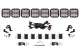 Diode Dynamics SS5 Sport Universal CrossLink 8-Pod Lightbar - White Combo thumbnail 1