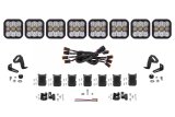 Diode Dynamics SS5 Sport Universal CrossLink 8-Pod Lightbar - White Combo thumbnail 3
