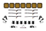 Diode Dynamics SS5 Pro Universal CrossLink 7-Pod Lightbar - Yellow Driving thumbnail 1