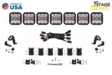 Diode Dynamics SS5 Pro Universal CrossLink 7-Pod Lightbar - Yellow Driving thumbnail 4