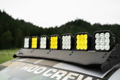 Diode Dynamics SS5 Pro Universal CrossLink 7-Pod Lightbar - White Driving thumbnail 6