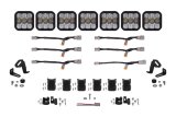 Diode Dynamics SS5 Pro Universal CrossLink 7-Pod Lightbar - White Combo thumbnail 1