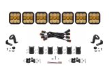 Diode Dynamics SS5 Sport Universal CrossLink 7-Pod Lightbar - Yellow Combo thumbnail 1