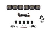 Diode Dynamics SS5 Pro Universal CrossLink 6-Pod Lightbar - White Driving thumbnail 2