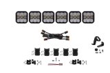 Diode Dynamics SS5 Pro Universal CrossLink 6-Pod Lightbar - White Combo thumbnail 2