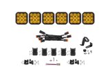 Diode Dynamics SS5 Sport Universal CrossLink 6-Pod Lightbar - Yellow Driving thumbnail 1