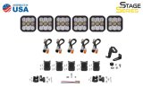 Diode Dynamics SS5 Sport Universal CrossLink 6-Pod Lightbar - Yellow Driving thumbnail 6
